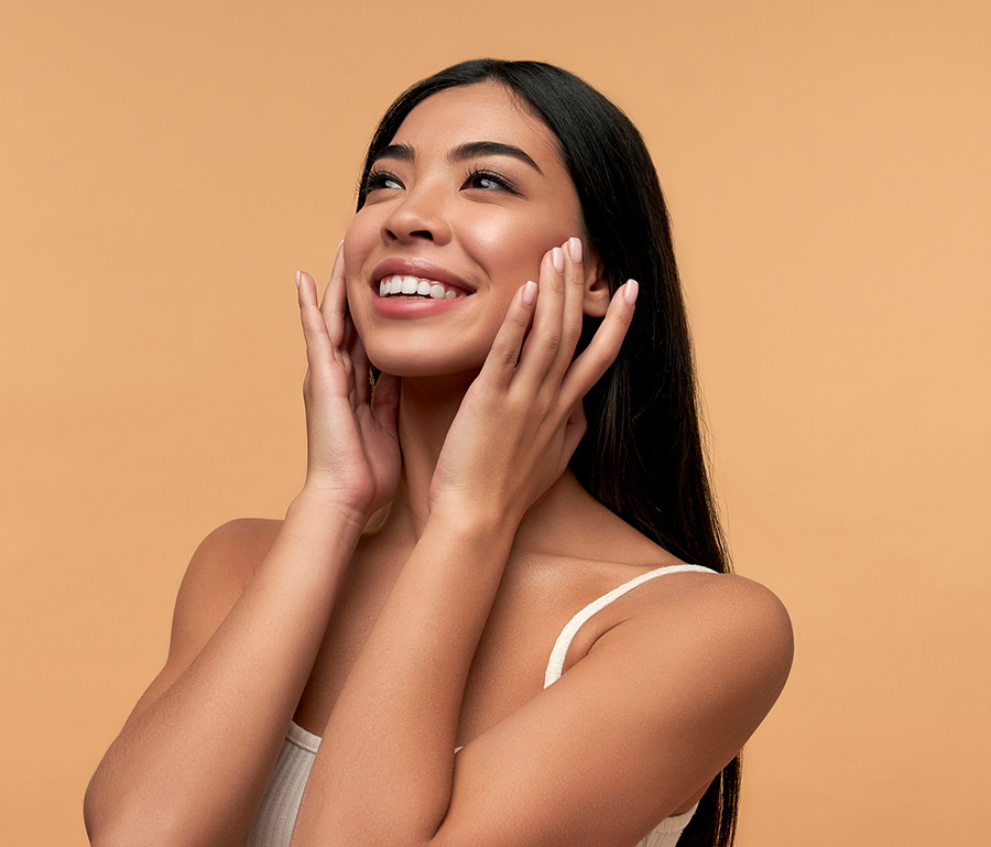 Woman Feeling Radiant After Cryo Facial