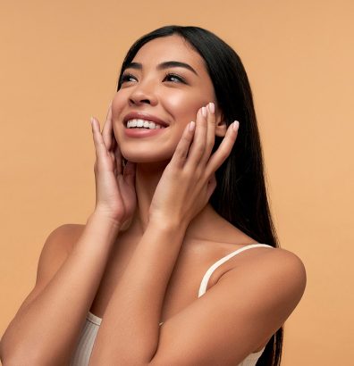 Woman Feeling Radiant After Cryo Facial